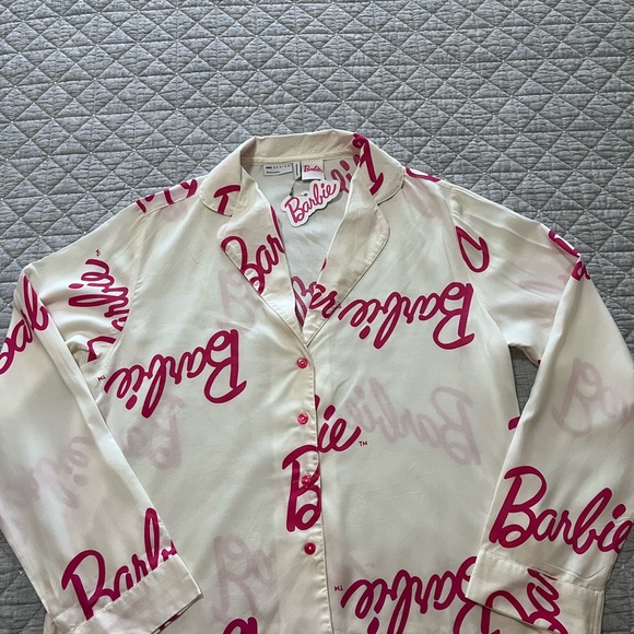 Womens Barbie Pajama Top - Picture 2 of 7